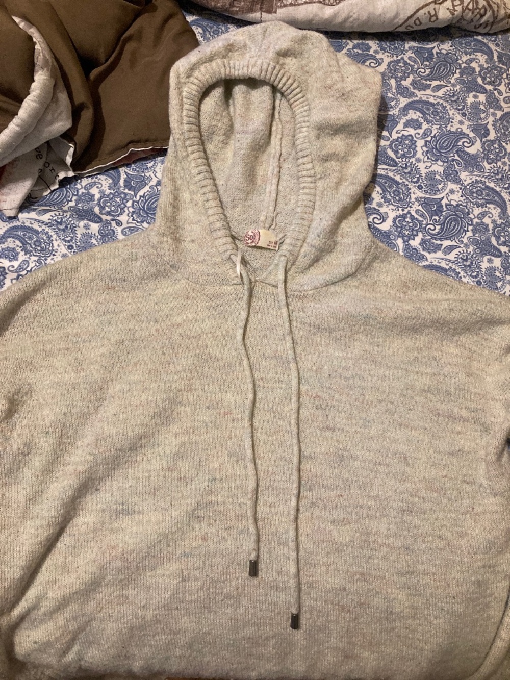 Multi colored hoodie